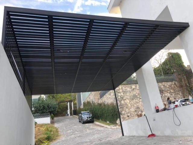 pergola gris